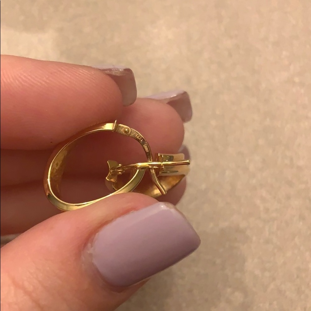 14k gold earrings